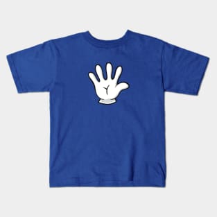 I’m FIVE! Cartoon hand counting fingers birthday Kids T-Shirt